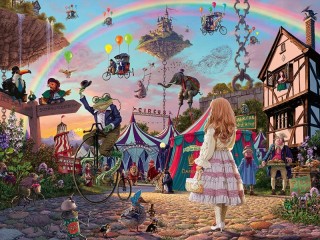 Jigsaw Puzzle «enchanted circus»
