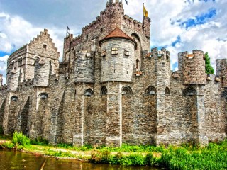 Пазл «Замок графов Фландрии»