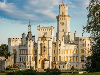 Jigsaw Puzzle «Castle in the Czech Republic»