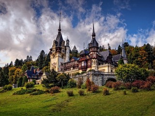 Пазл «The castle in Romania»