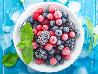 Quebra-cabeça «Frozen berries»