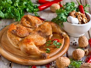 Puzzle «Baked chicken»