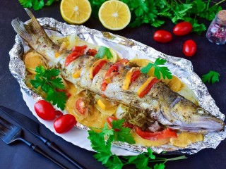 Puzzle «Baked fish»