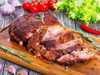 Jigsaw Puzzle «Baked meat»