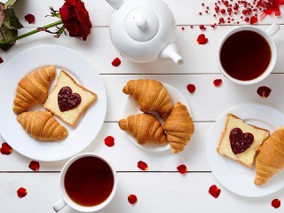 Пазл «Завтрак для двоих»