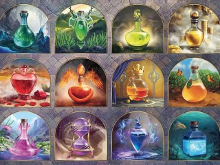 Jigsaw Puzzle «Potions»