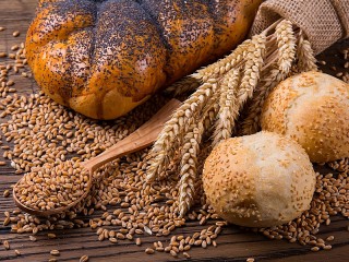 Jigsaw Puzzle «Grain and bread»