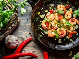 Пазл «fried shrimps»