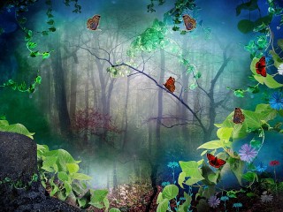 Jigsaw Puzzle «Living forest»