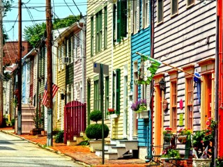 Jigsaw Puzzle «picturesque street»