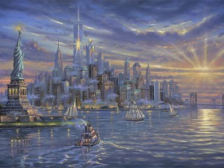 Jigsaw Puzzle «Picturesque New York»