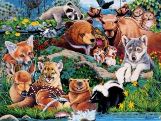 Puzzle «Animals»