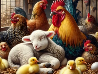Rompicapo «Animals on the farm»