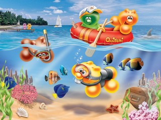 Jigsaw Puzzle «Life of Gelini - at seaside»