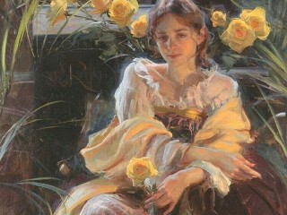 Пазл «Yellow rose»