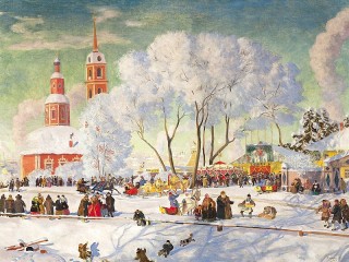 Пазл «Winter festivities»