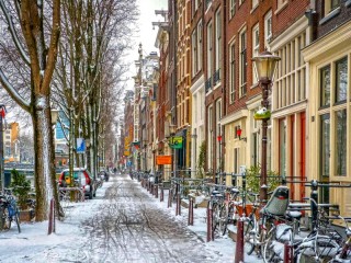 Пазл «Зимний Амстердам»