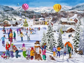 Rompicapo «Winter holidays»