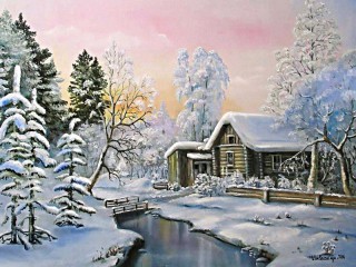 Rätsel «Winter landscape»