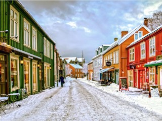 Слагалица «Winter Trondheim»