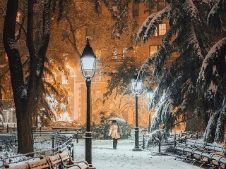 Пазл «Winter evening»