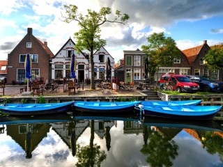 Jigsaw Puzzle «Singelwijk Netherlands»