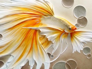 Пазл «Золотая рыбка»