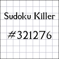 Судоку-киллер №321276