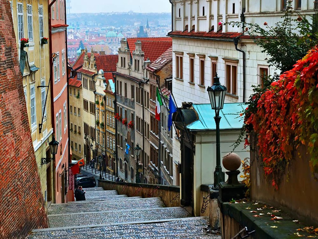 Прага улочки