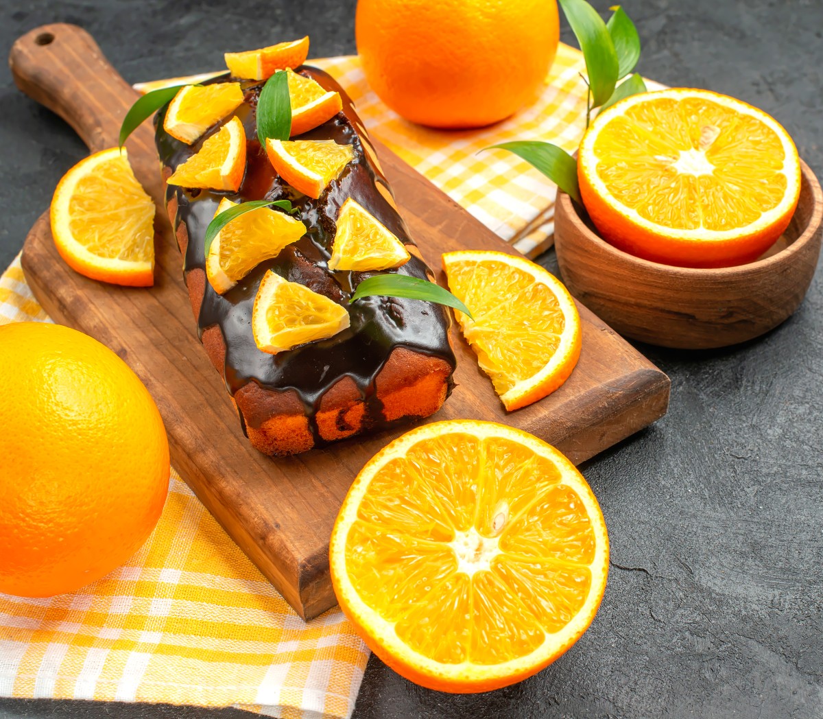 Пазл Кекс с апельсинами