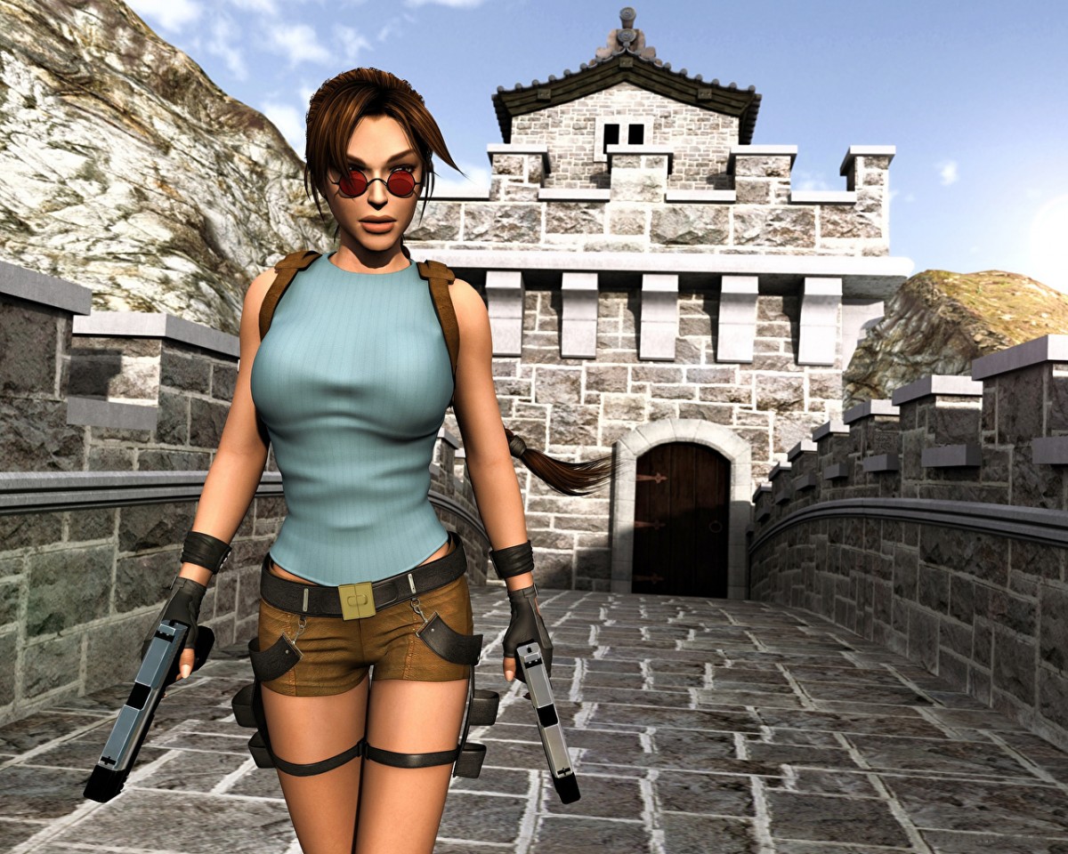 Lara Croft. 
