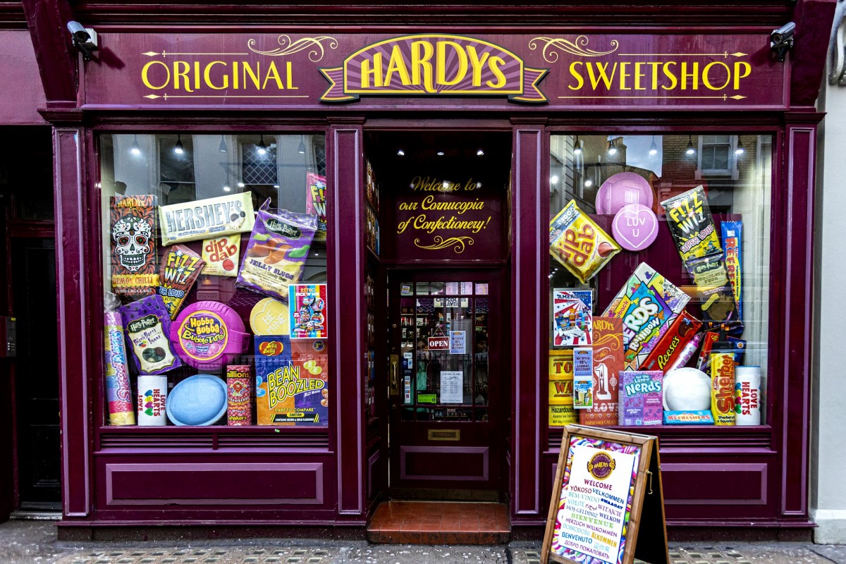 Магазин сладостей на английском