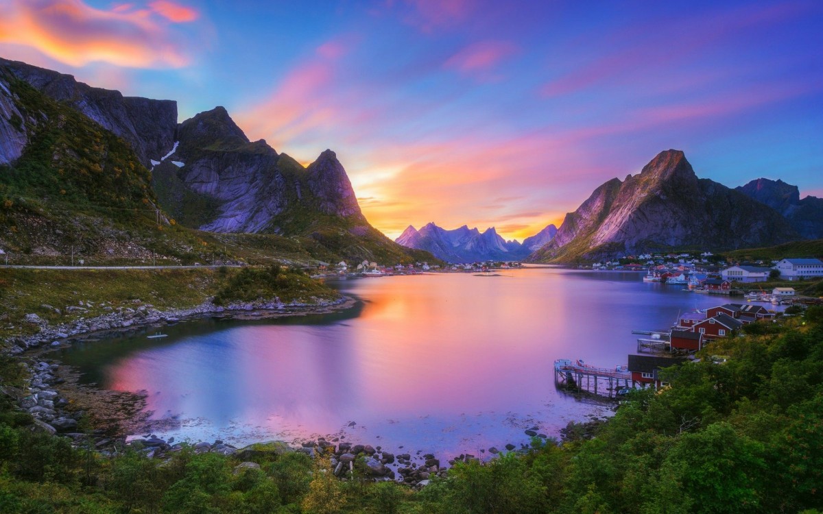 Пазл Норвежский пейзаж