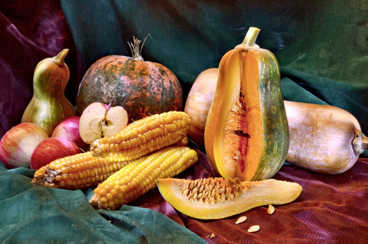 Пазл Овощи и кукуруза 