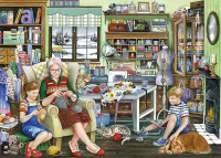 Jigsaw Puzzle Grandma's room