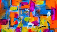 Bulmaca Abstract painting