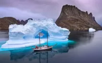 Zagadka The iceberg and the ship