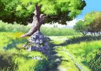 Jigsaw Puzzle Watercolor trail