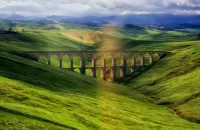 Jigsaw Puzzle Aqueduct in Italy