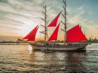 Слагалица Scarlet sails