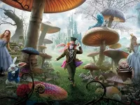 Bulmaca Alice in Wonderland