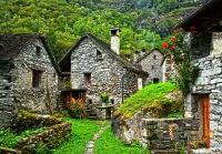 Rompicapo Alpine village