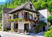 Jigsaw Puzzle Alpine hut