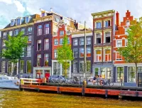 Jigsaw Puzzle Amsterdam Netherlands