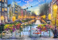 Jigsaw Puzzle Amsterdam with Love