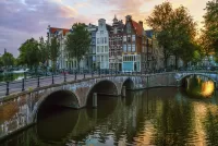 Пазл Амстердамские мосты
