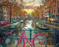 Puzzle Kanał Amsterdamski