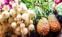 Jigsaw Puzzle Pineapples and bulbs