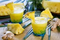 Puzzle Pineapple juice