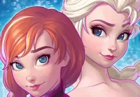 Puzzle Anna and Elsa